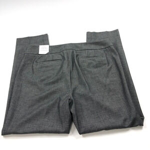 Talbots Chatham Ankle 14 NEW (Fit 37W 29L) Women High Rise Dress Pants Gray